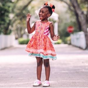 Girls size 6 absolutely gorgeous Wildflowers Stellar Samantha Dress NWOT